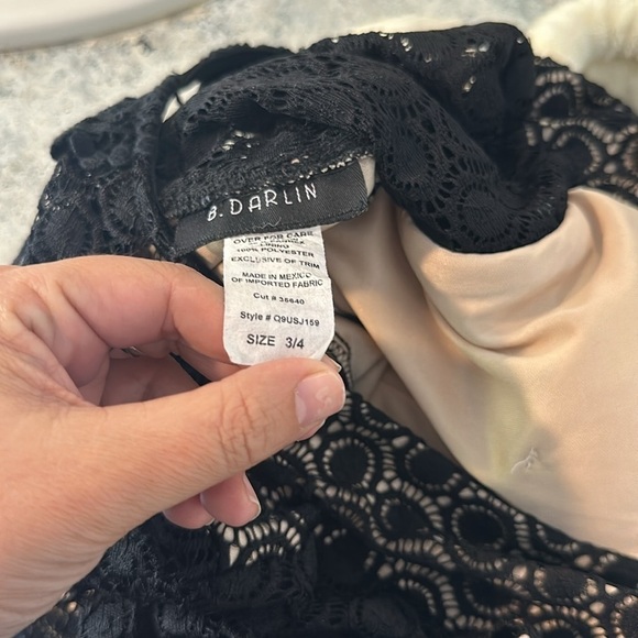B Darling Lace Dress Size 3/4 - Picture 14 of 14